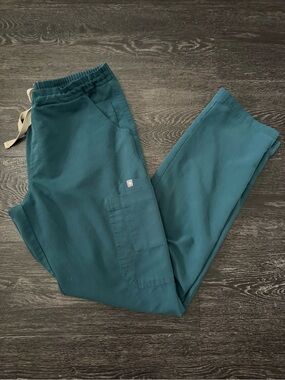 Figs Yola Skinny Pant. Size Small. Blue. GUC.